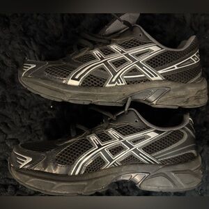 Asics Kids Sneakers - Black and Gray